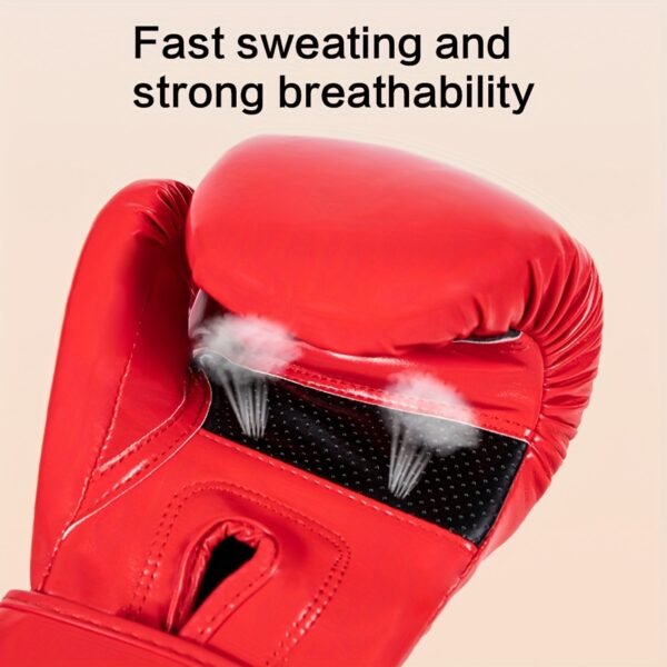 A Pair of Boxing Gloves white silvery