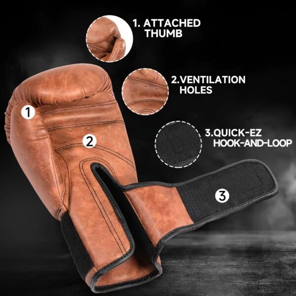 FIVING Boxing Gloves in 10Oz Sizes Suitable for Both Men And Women