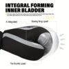 Professional Adult Boxing Training Gloves in Gray And Black
