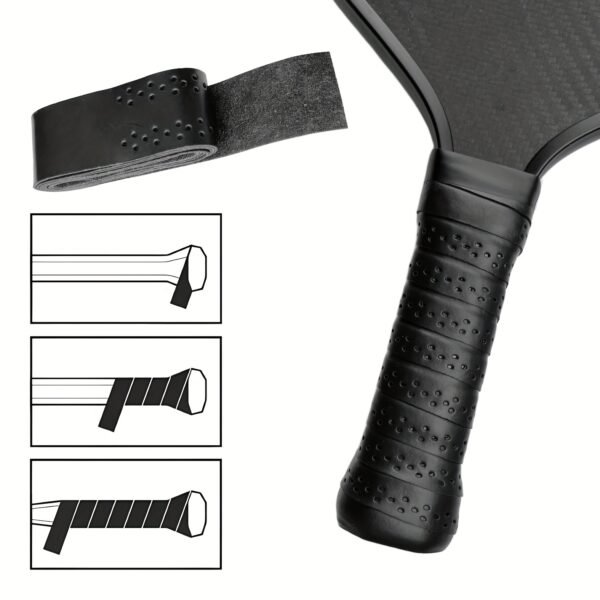 e090e449-a3a5-4894-acbe-8ec0eaf8506a.jpg Pickleball Racket with Perforated Sweat-Absorbing Grip